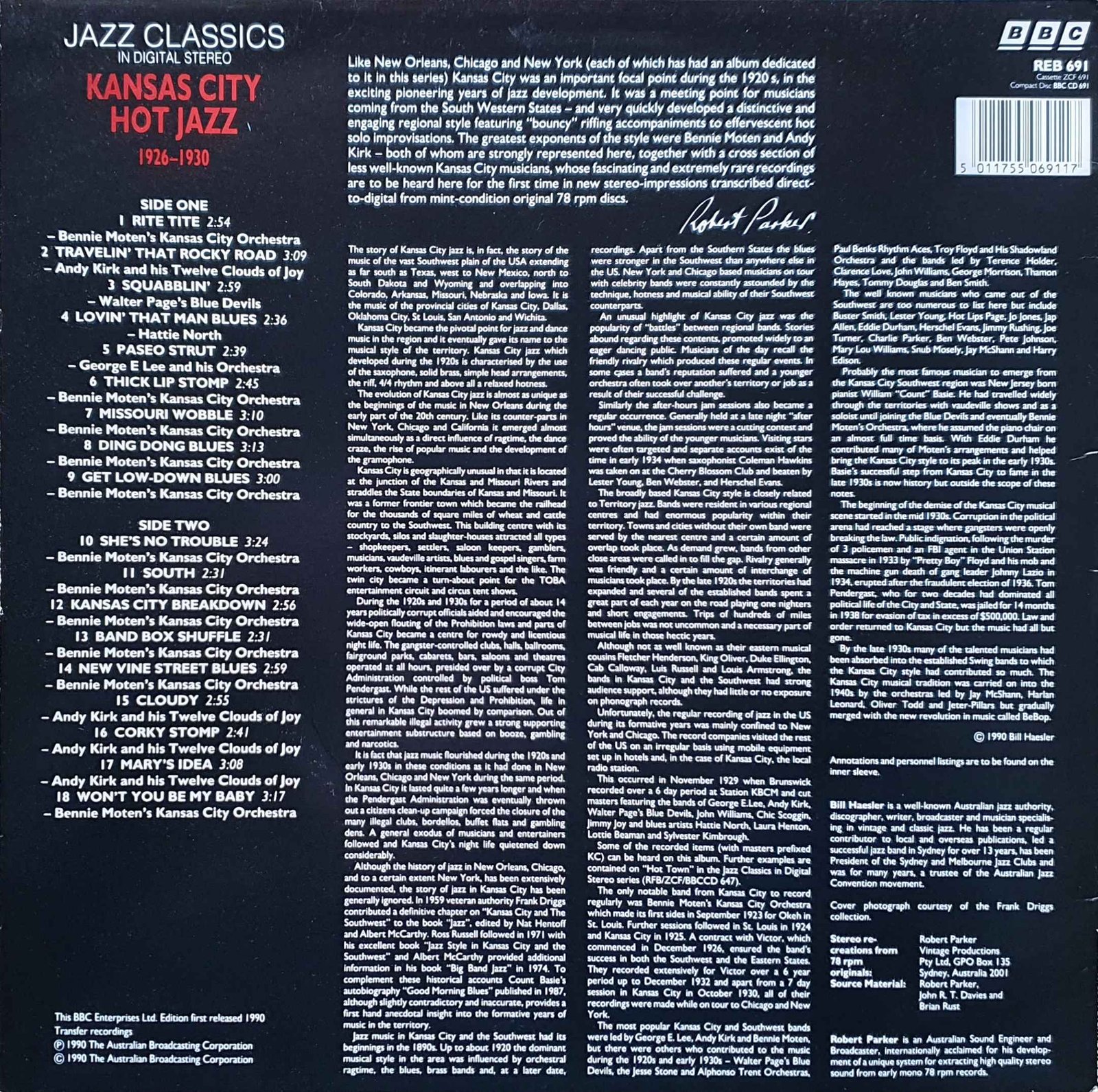 Back cover of REB 691